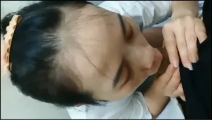 Ghệ quảng nam lén lút liếm bú cho anh bồ trong phòng tắm